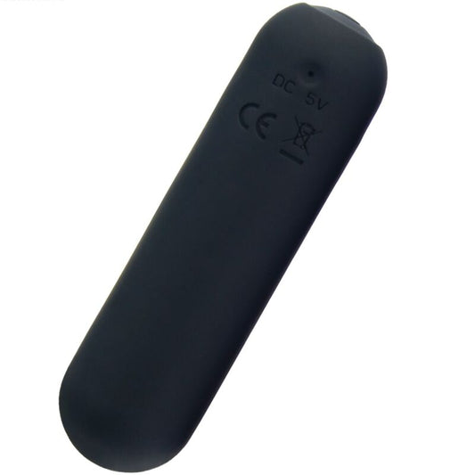 ARMONY - SPLASH HAHA VIBRATORE BULLET IN SILICONE 10 VIBRAZIONI 75 X 19 CM NERO - ARMONY STIMULATORS | Lingerie Harness Boutique