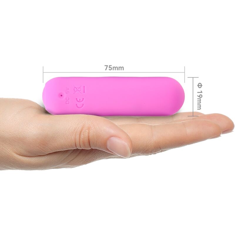 ARMONY - SPLASH HAHA VIBRATORE BULLET IN SILICONE 10 VIBRAZIONI 75 X 19 CM ROSA - ARMONY STIMULATORS | Lingerie Harness Boutique