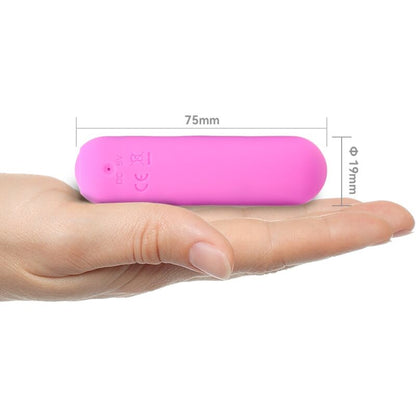 ARMONY - SPLASH HAHA VIBRATORE BULLET IN SILICONE 10 VIBRAZIONI 75 X 19 CM ROSA - ARMONY STIMULATORS | Lingerie Harness Boutique