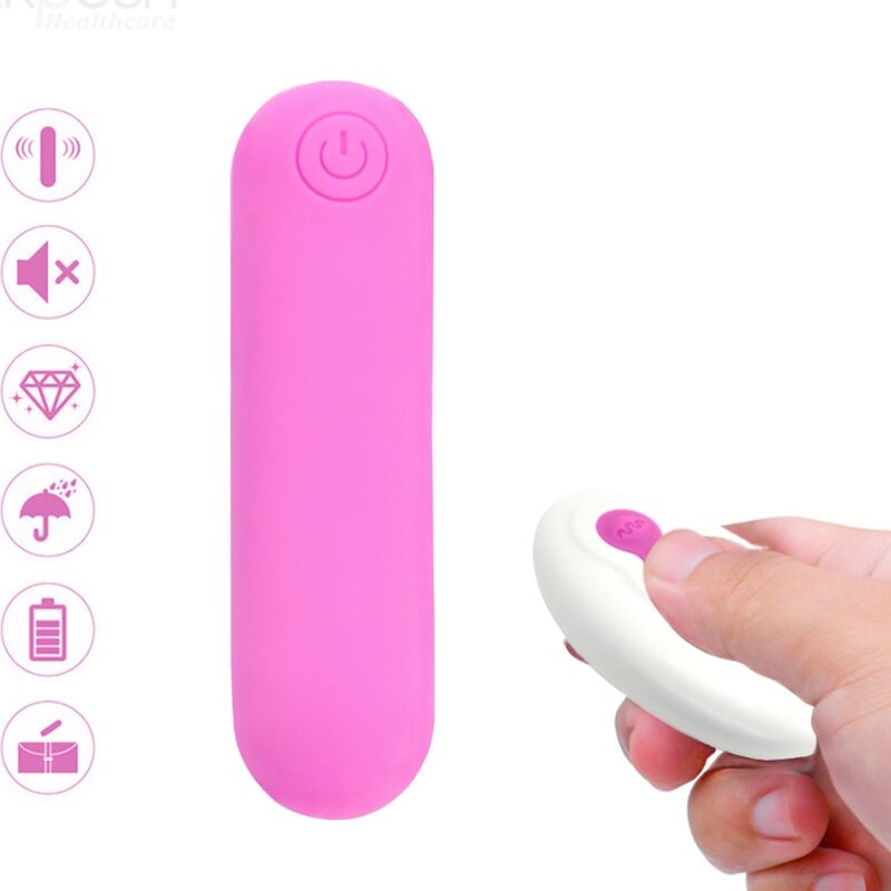 ARMONY - SPLASH JOLINE VIBRATORE BULLET IN SILICONE TELECOMANDO 10 VIBRAZIONI 65 X 15 CM ROSA - ARMONY STIMULATORS | Lingerie Harness Boutique