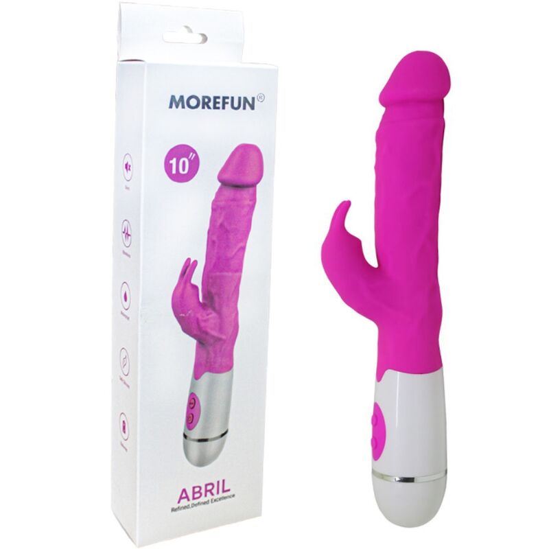 ARMONY - ABRIL VIBRATORE CONIGLIO 16 VELOCITÀ ROSA - ARMONY VIBRATORS | Lingerie Harness Boutique