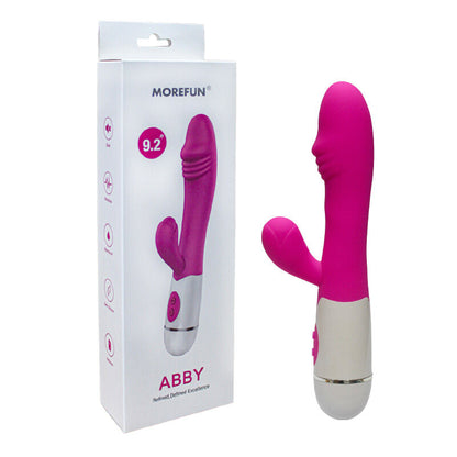 ARMONY - ABBY VIBRATORE E STIMOLATORE 16 VELOCITÀ ROSA - ARMONY VIBRATORS | Lingerie Harness Boutique