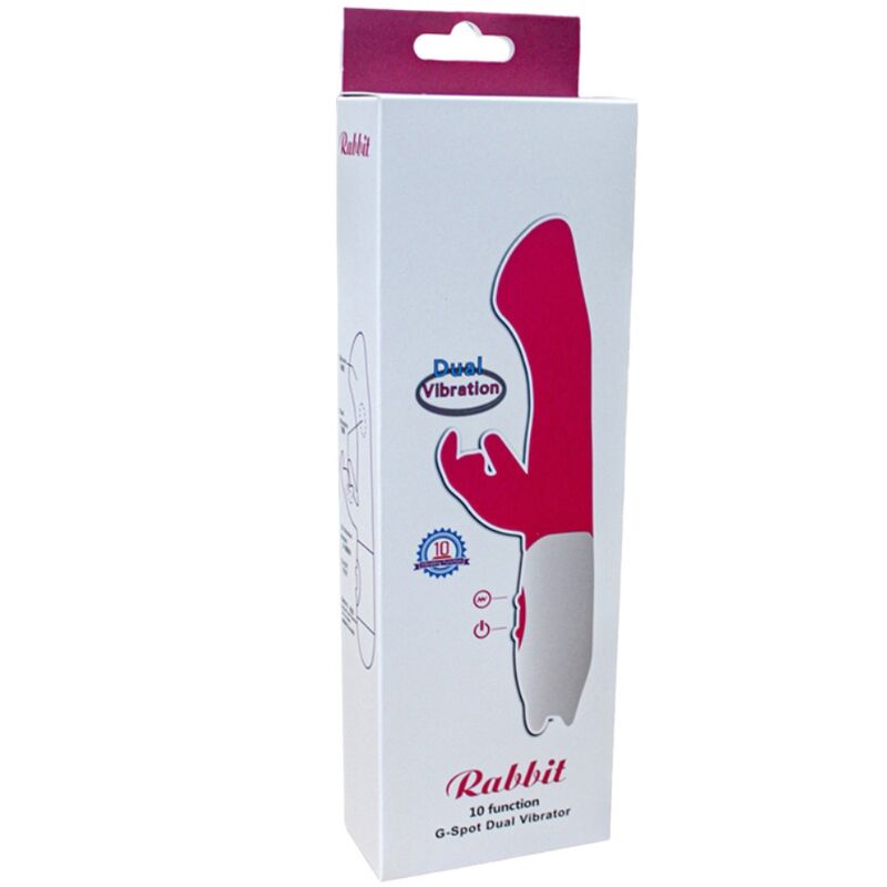 ARMONY - VIBRATORE E STIMOLATORE RABBIT G SPOT 10 VELOCITÀ ROSA - ARMONY VIBRATORS | Lingerie Harness Boutique