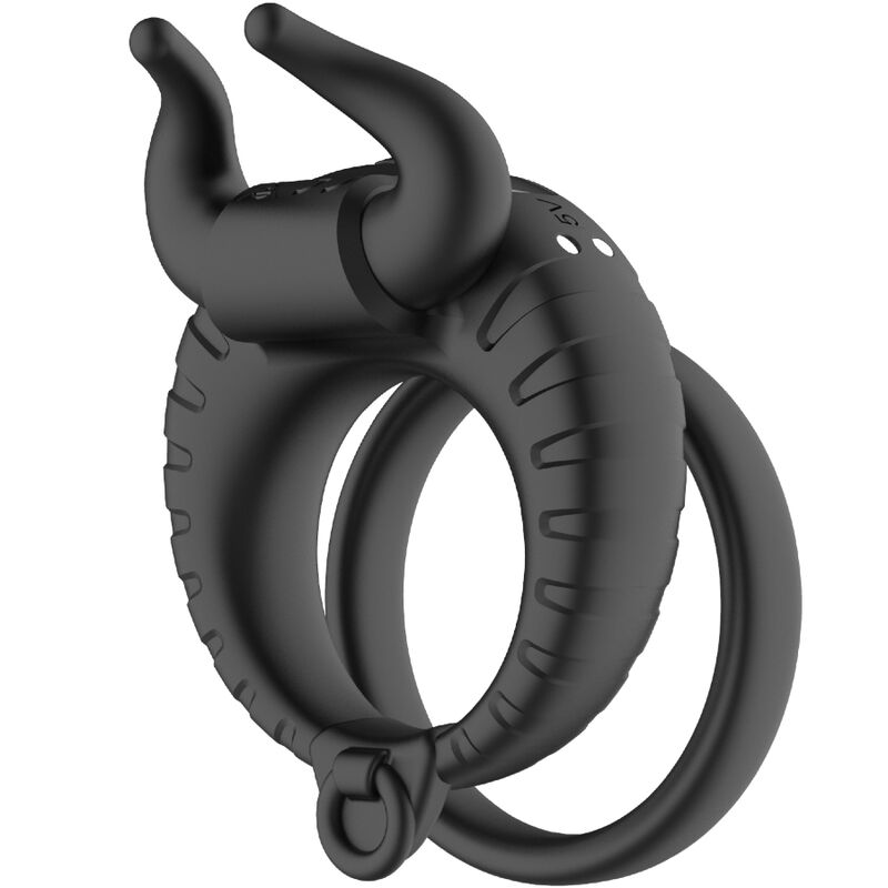 ARMONY - BULL'S PASION VIBRATORE AD ANELLO 10 VELOCITÀ NERO - ARMONY FOR HIM | Lingerie Harness Boutique