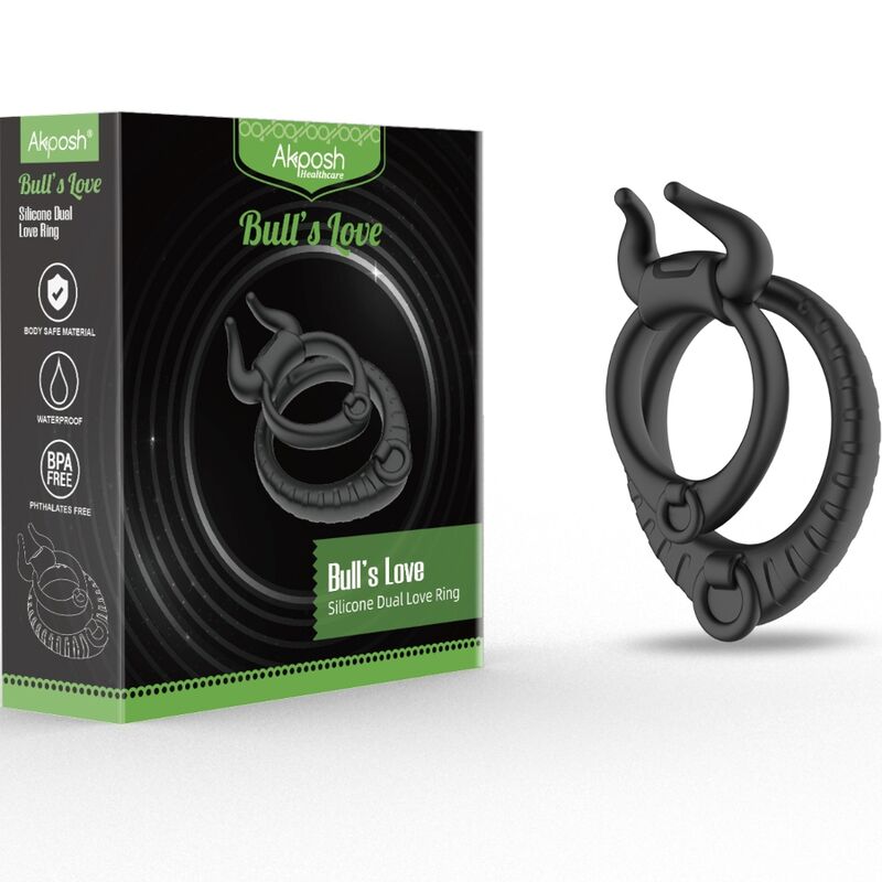 ARMONY - BULL'S PASION ANELLO NERO - ARMONY FOR HIM | Lingerie Harness Boutique