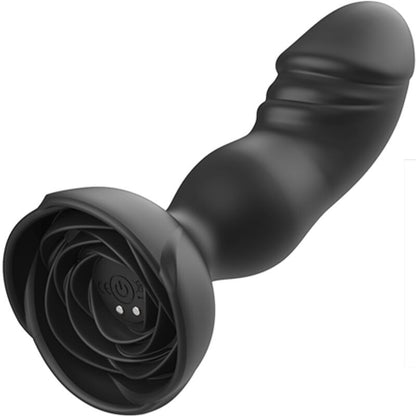 ARMONY - EXTREME A BLOOM VIBRATORE ROSE E TELECOMANDO PLUG ANALE NERO - ARMONY ANAL | Lingerie Harness Boutique