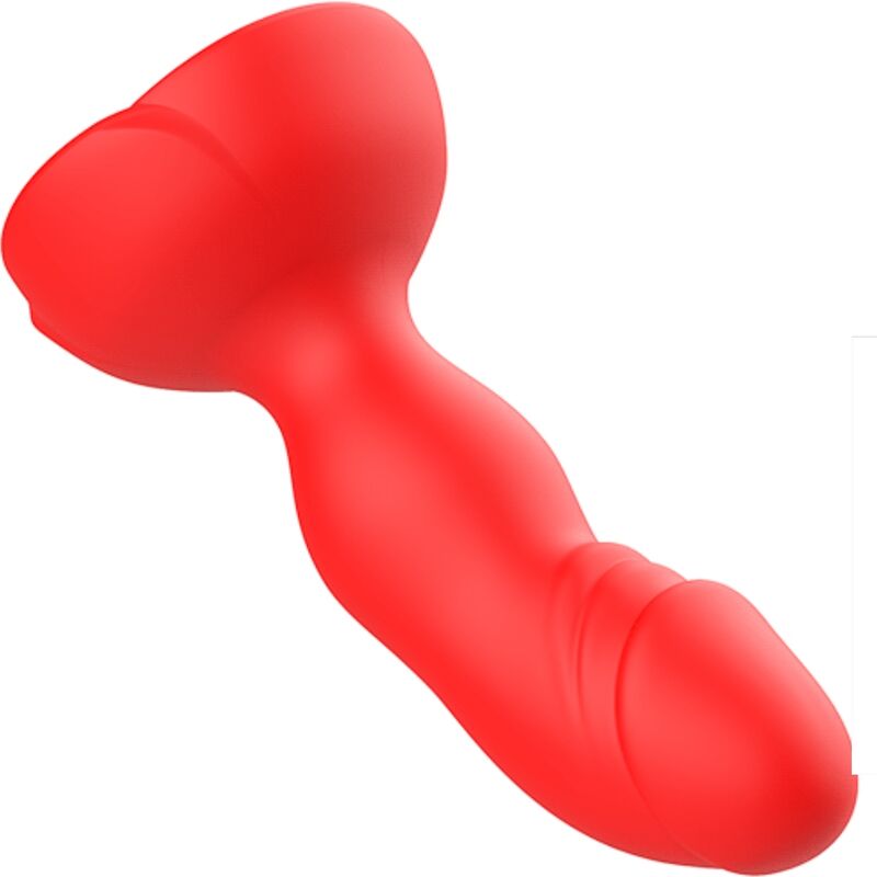 ARMONY - EXTREME A BLOOM VIBRATORE ROSE E TELECOMANDO PLUG ANALE ROSSO - ARMONY ANAL | Lingerie Harness Boutique