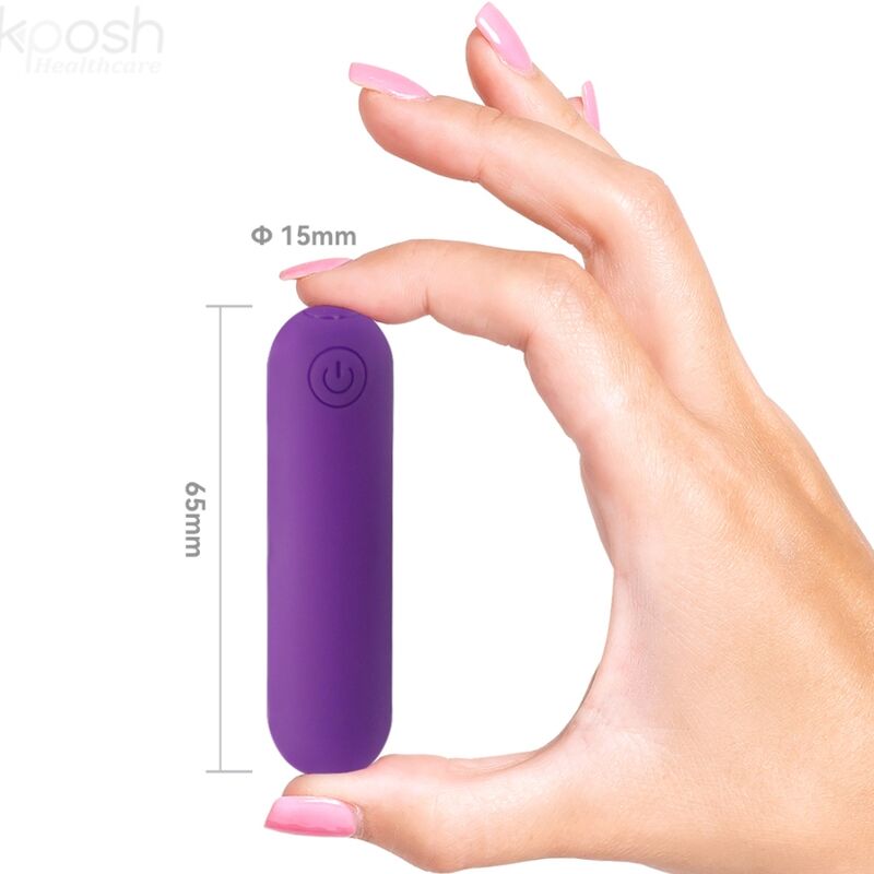 ARMONY - SPLASH JOLINE VIBRATORE BULLET IN SILICONE TELECOMANDO 10 VIBRAZIONI 6.5 X 1.5 CM VIOLA - ARMONY STIMULATORS | Lingerie Harness Boutique