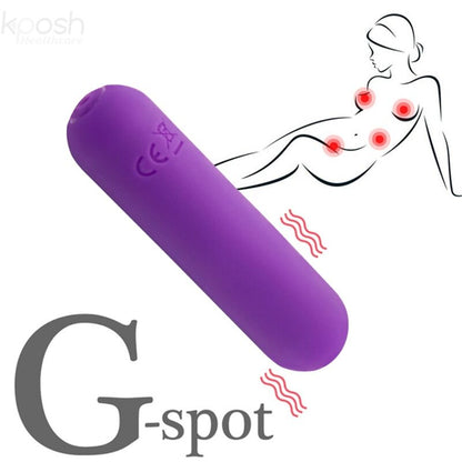 ARMONY - SPLASH JOLINE VIBRATORE BULLET IN SILICONE TELECOMANDO 10 VIBRAZIONI 6.5 X 1.5 CM VIOLA - ARMONY STIMULATORS | Lingerie Harness Boutique