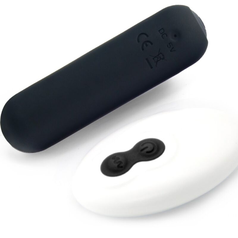 ARMONY - SPLASH JOIE VIBRATORE BULLET IN SILICONE TELECOMANDO 10 VIBRAZIONI 75 X 19 CM NERO - ARMONY STIMULATORS | Lingerie Harness Boutique