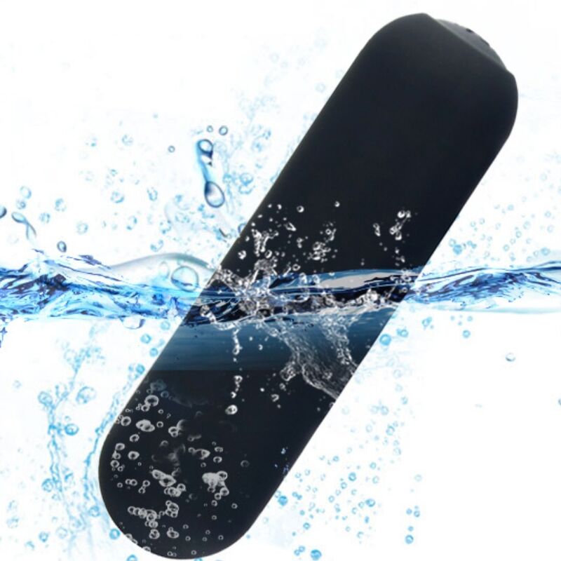 ARMONY - SPLASH JOIE VIBRATORE BULLET IN SILICONE TELECOMANDO 10 VIBRAZIONI 75 X 19 CM NERO - ARMONY STIMULATORS | Lingerie Harness Boutique