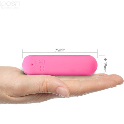 ARMONY - SPLASH JOIE VIBRATORE BULLET TELECOMANDO IN SILICONE 10 VIBRAZIONI 75 X 19 CM ROSA - ARMONY STIMULATORS | Lingerie Harness Boutique