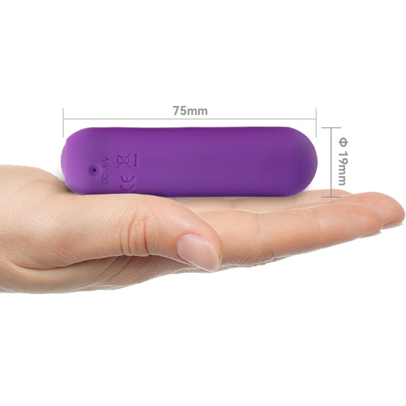 ARMONY - SPLASH JOIE VIBRATORE BULLET TELECOMANDO IN SILICONE 10 VIBRAZIONI 75 X 19 CM VIOLA - ARMONY STIMULATORS | Lingerie Harness Boutique