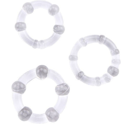 ARMONY - TITAN LOVE ANELLO CON PERLINE CARNE - ARMONY FOR HIM | Lingerie Harness Boutique