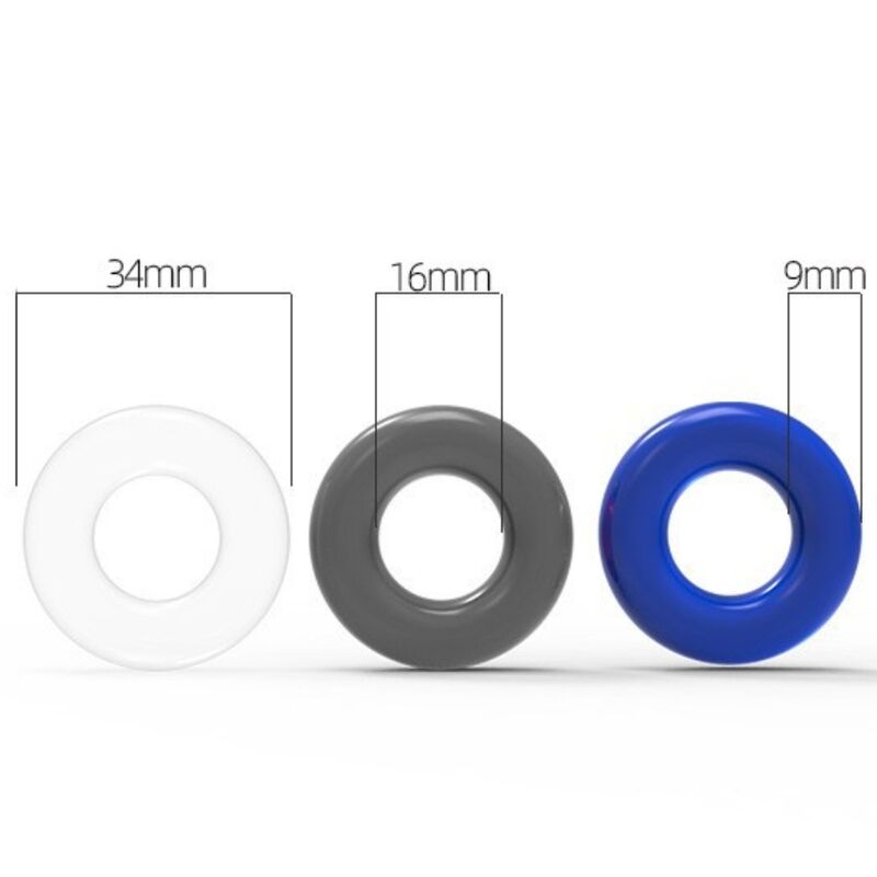 ARMONY - TITAN LOVE ANELLO CIAMBELLA COLORI MULTIPLI - ARMONY FOR HIM | Lingerie Harness Boutique