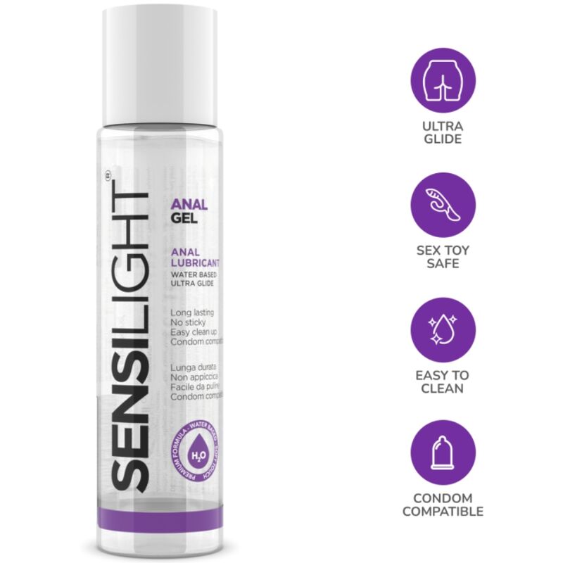INTIMATELINE - GEL ANALE SCORREVOLE SENSILIGHT 60 ML - INTIMATELINE INTIMATELINE | Lingerie Harness Boutique