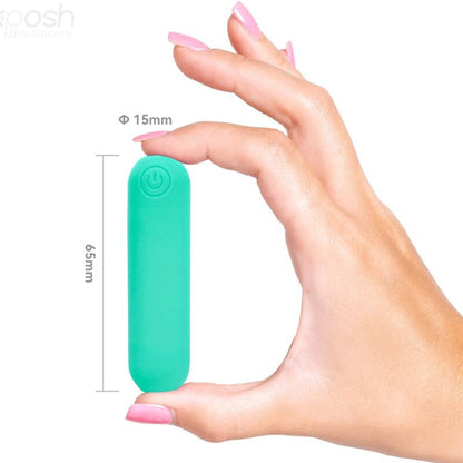 ARMONY - SPLASH JOLINE VIBRATORE BULLET IN SILICONE TELECOMANDO 10 VIBRAZIONI 65 X 15 CM VERDE - ARMONY STIMULATORS | Lingerie Harness Boutique