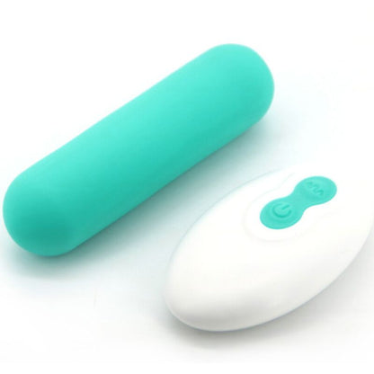 ARMONY - SPLASH JOIE VIBRATORE BULLET TELECOMANDO IN SILICONE 10 VIBRAZIONI 75 X 19 CM VERDE - ARMONY STIMULATORS | Lingerie Harness Boutique