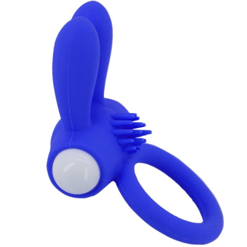 ARMONY - MR BUNNY ANELLO VIBRATORE IN SILICONE BLU - ARMONY FOR HIM | Lingerie Harness Boutique