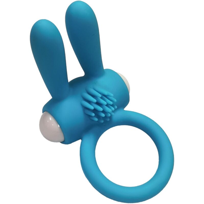 ARMONY - MR BUNNY ANELLO VIBRATORE IN SILICONE NERO - ARMONY FOR HIM | Lingerie Harness Boutique