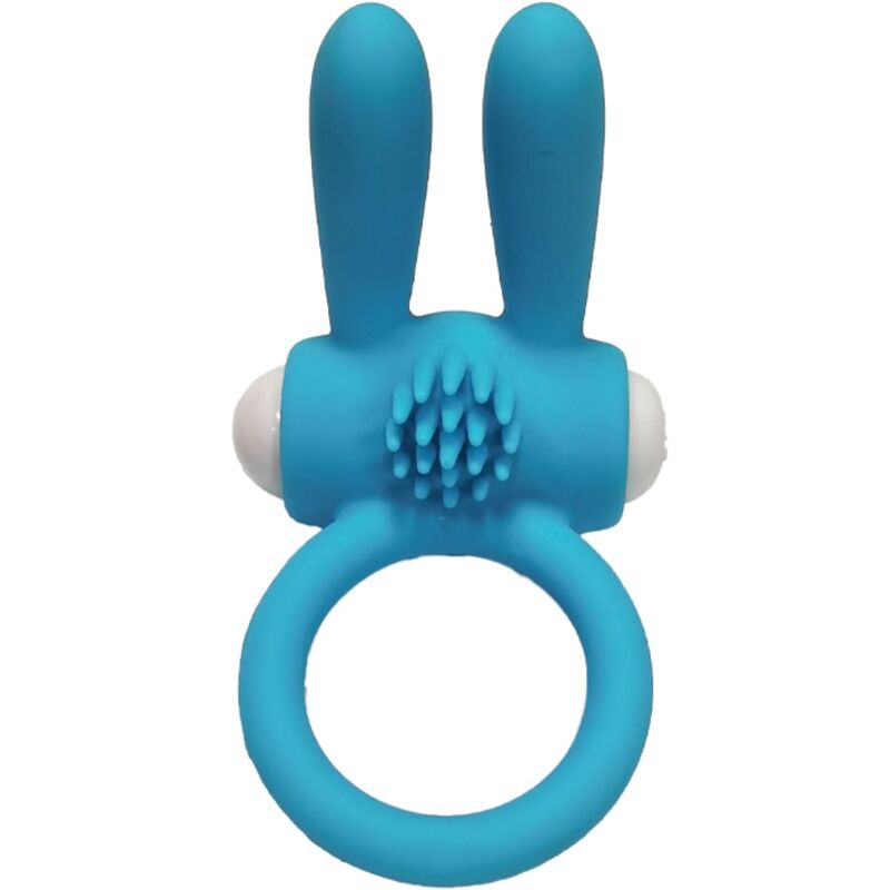 ARMONY - MR BUNNY ANELLO VIBRATORE IN SILICONE NERO - ARMONY FOR HIM | Lingerie Harness Boutique