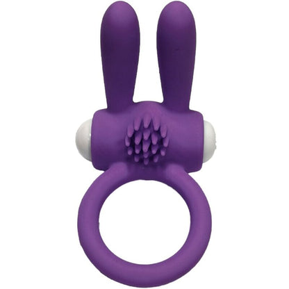 ARMONY - MR BUNNY ANELLO VIBRATORE IN SILICONE VIOLA - ARMONY FOR HIM | Lingerie Harness Boutique