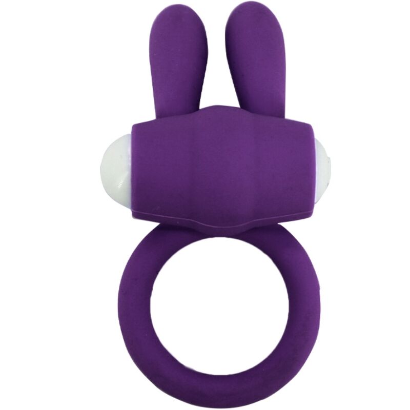 ARMONY - MR BUNNY ANELLO VIBRATORE IN SILICONE VIOLA - ARMONY FOR HIM | Lingerie Harness Boutique