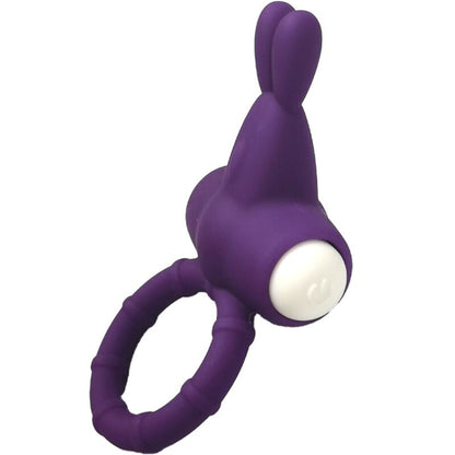 ARMONY - MS BUNNY ANELLO VIBRATORE IN SILICONE VIOLA - ARMONY FOR HIM | Lingerie Harness Boutique