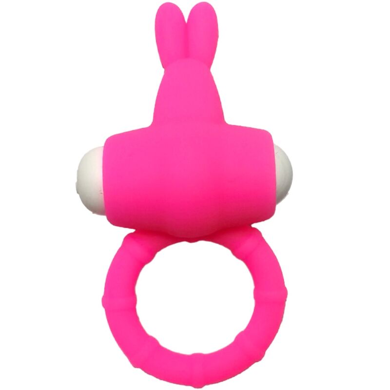 ARMONY - MS BUNNY ANELLO VIBRATORE IN SILICONE ROSA - ARMONY FOR HIM | Lingerie Harness Boutique
