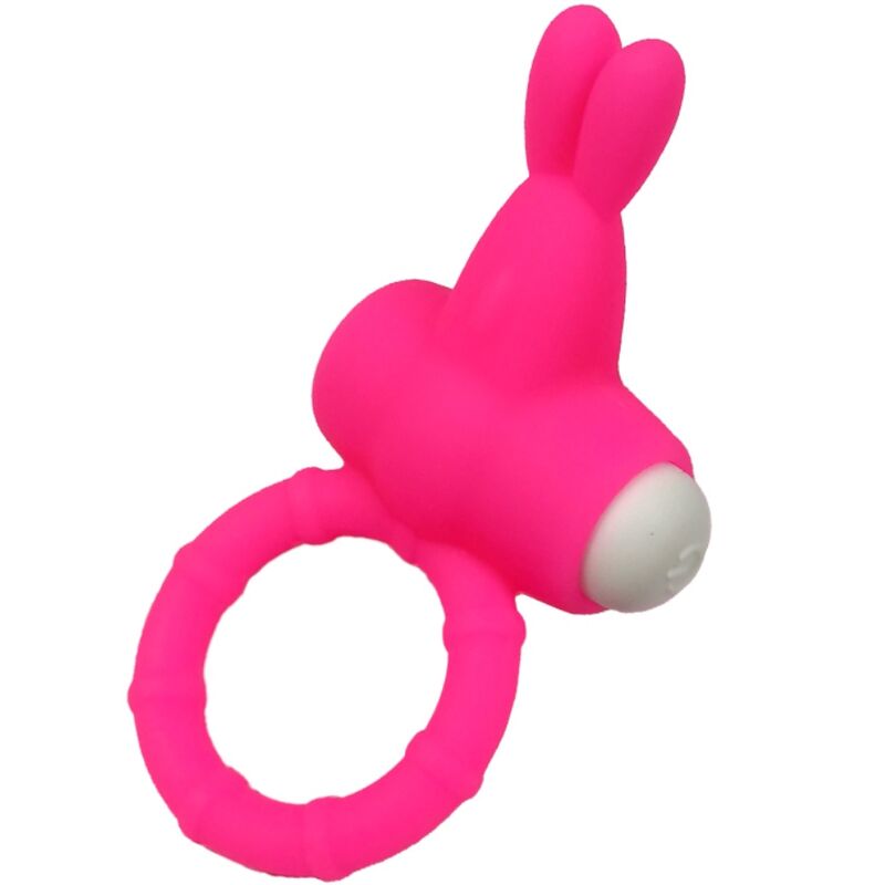ARMONY - MS BUNNY ANELLO VIBRATORE IN SILICONE ROSA - ARMONY FOR HIM | Lingerie Harness Boutique
