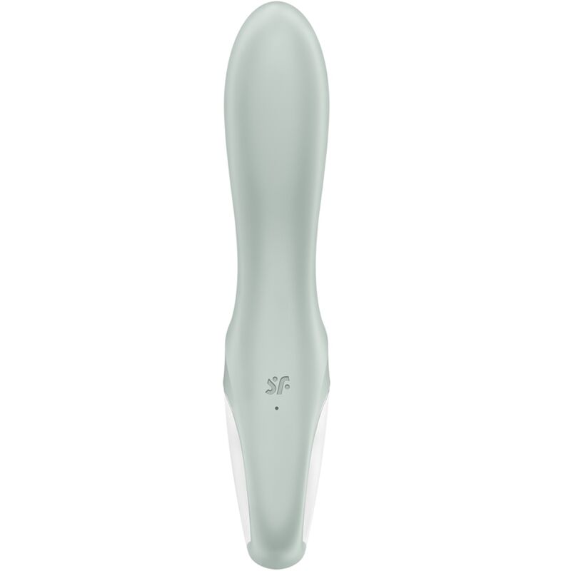 SATISFYER - AIR PUMP BOOTY 3 VIBRATORE ANALE GONFIABILE GRIGIO VERDE - SATISFYER VIBRATOR | Lingerie Harness Boutique