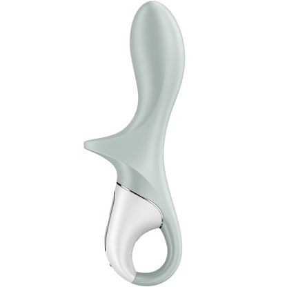 SATISFYER - AIR PUMP BOOTY 3 VIBRATORE ANALE GONFIABILE GRIGIO VERDE - SATISFYER VIBRATOR | Lingerie Harness Boutique