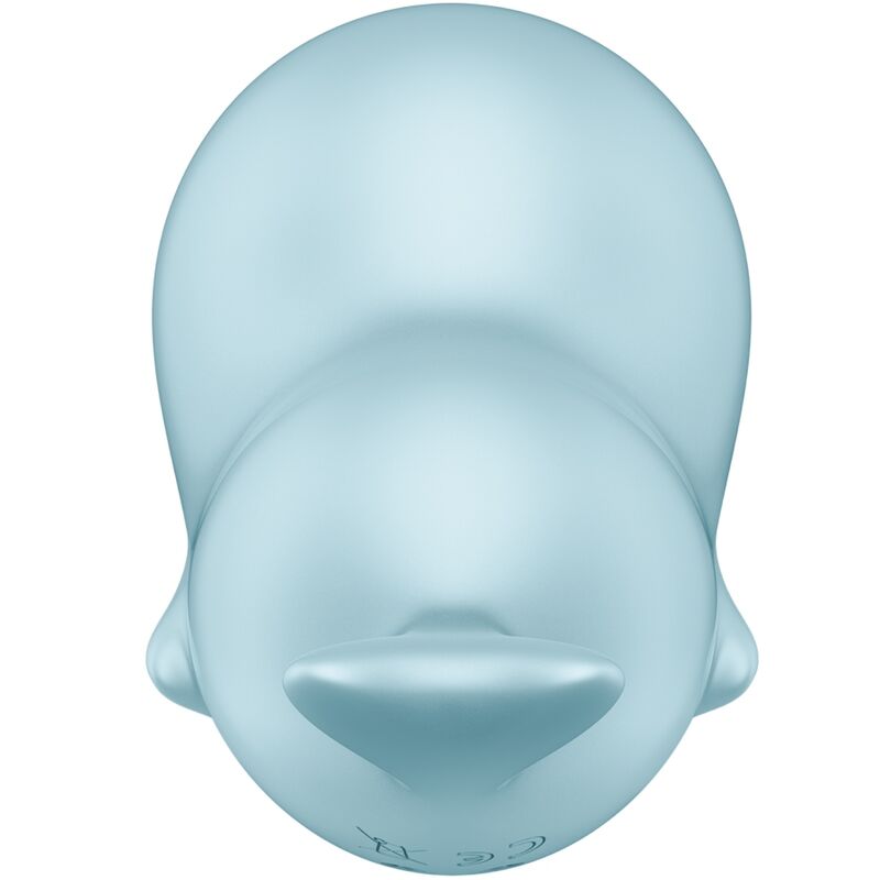 SATISFYER - SASSY SEAL STIMOLATORE E VIBRATORE BLU - SATISFYER AIR PULSE | Lingerie Harness Boutique