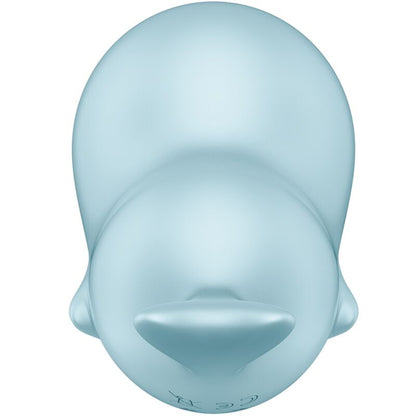 SATISFYER - SASSY SEAL STIMOLATORE E VIBRATORE BLU - SATISFYER AIR PULSE | Lingerie Harness Boutique