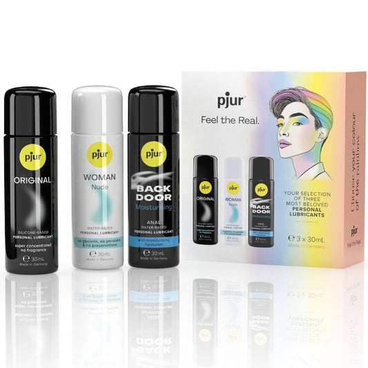 PJUR - SET PRIDE PREMIUM LUBRICANTS 3 X 30 ML