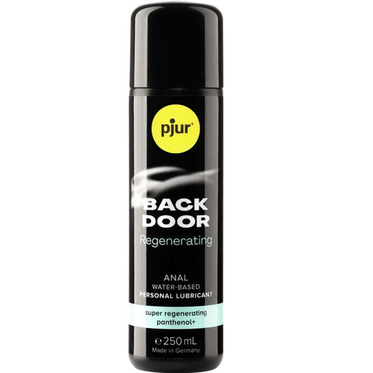 PJUR - BACK DOOR RIGENERANTE ANALE AL PANTENOLO BASE ACQUA 250 ML - PJUR | Lingerie Harness Boutique