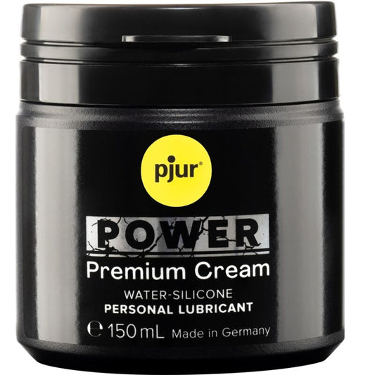 PJUR - POWER PREMIUM CREMA LUBRIFICANTE PERSONALE 150 ML - PJUR | Lingerie Harness Boutique