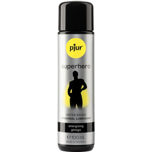 PJUR - LUBRIFICANTE ENERGIZZANTE SUPEREROE GINKGO 100 ML - PJUR | Lingerie Harness Boutique