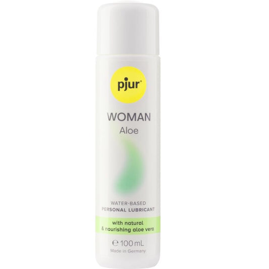 PJUR - WOMAN ALOE LUBRIFICANTE A BASE ACQUA 100 ML - PJUR | Lingerie Harness Boutique