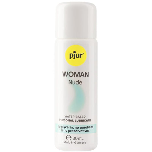 PJUR - WOMAN NUDE LUBRIFICANTE A BASE ACQUA 30 ML - PJUR | Lingerie Harness Boutique