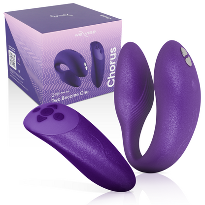 WE-VIBE - CHORUS COUPLE VIBRATOR WITH LILAC SQUEEZE CONTROL