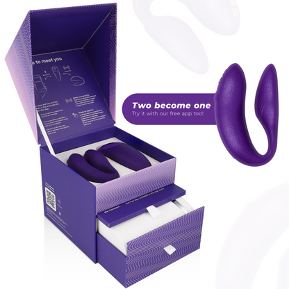 WE-VIBE - CHORUS COUPLE VIBRATOR WITH LILAC SQUEEZE CONTROL