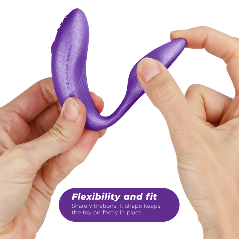 WE-VIBE - CHORUS COUPLE VIBRATOR WITH LILAC SQUEEZE CONTROL