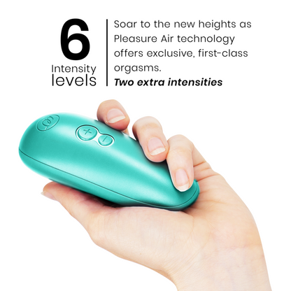 WOMANIZER - STARLET 3 TURQUOISE CLITORAL STIMULATOR