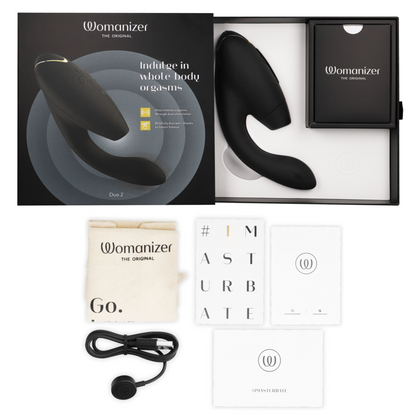 WOMANIZER - DUO 2 STIMOLATORE NERO