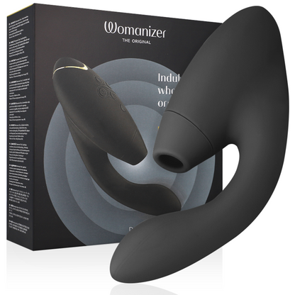 WOMANIZER - DUO 2 STIMOLATORE NERO - WOMANIZER | Lingerie Harness Boutique