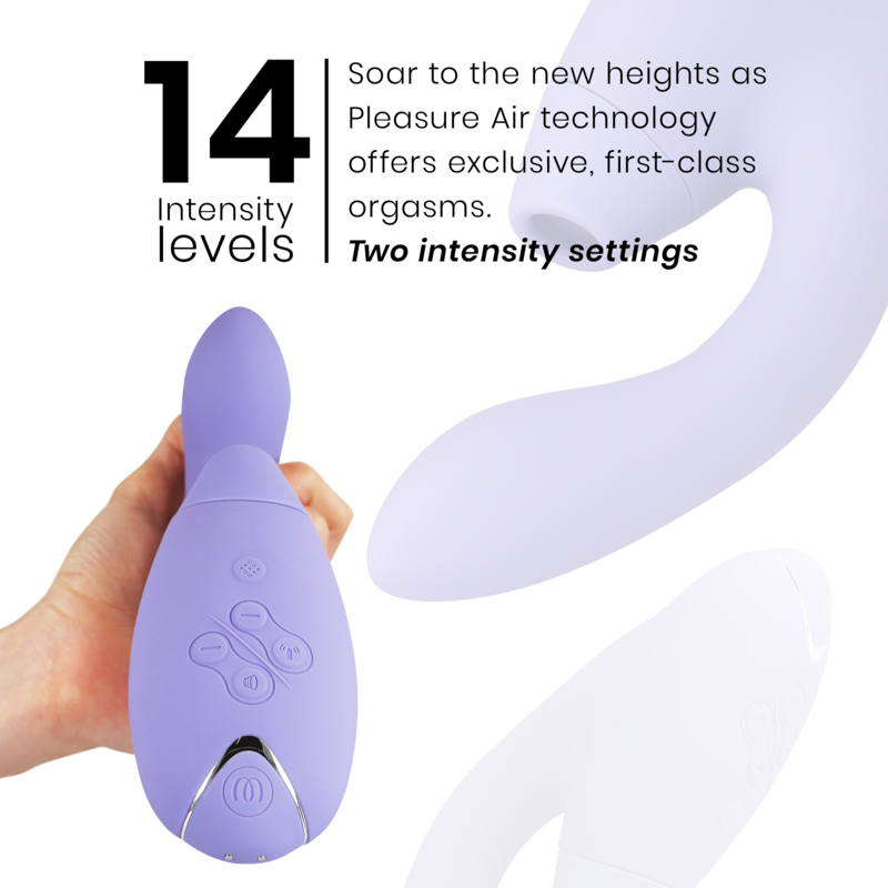 WOMANIZER - DUO 2 STIMOLATORE LILLA - WOMANIZER | Lingerie Harness Boutique