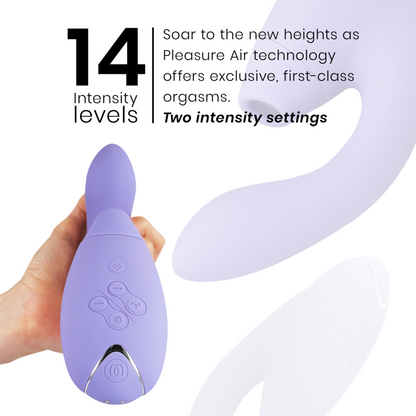 WOMANIZER - DUO 2 STIMOLATORE LILLA - WOMANIZER | Lingerie Harness Boutique