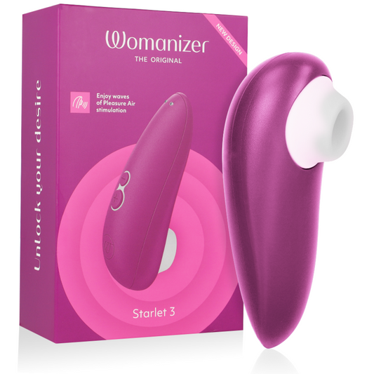 WOMANIZER - STARLET 3 PURPLE CLITORAL STIMULATOR