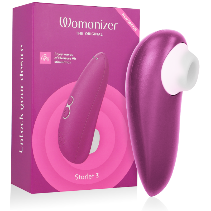 WOMANIZER - STARLET 3 STIMOLATORE CLITORALE VIOLA - WOMANIZER | Lingerie Harness Boutique